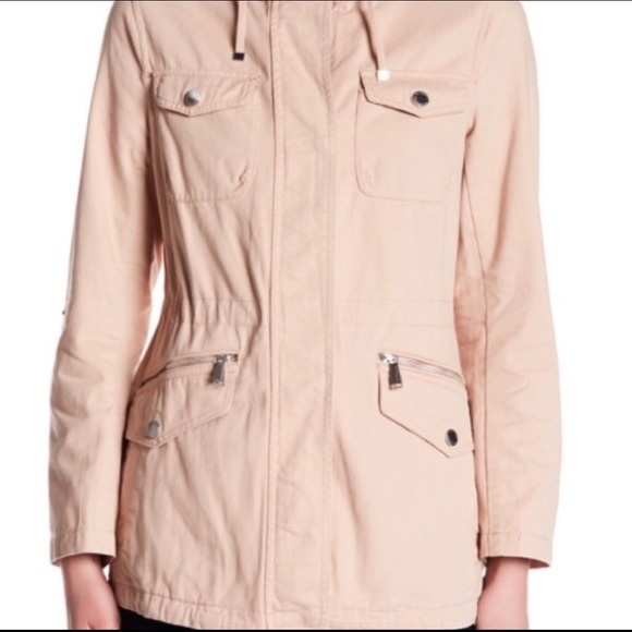 BCBGeneration Blush Pink Utility Jacket - Picture 4 of 8